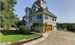 Media Rm & Game Rm NOT included in sq. ft. Private dock, on peaceful cove off Hurst Creek arm (no wake zone). Crow's Nest on top floor allows for extended views of the Hill Country & Lake Travis. Master Suite enjoys views from an upper floor, while main