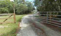 For Sale by Owner 3bed room 2 bath Manufactured home built in 2000 on 5 acres. Located west of Deland in Lake County just 10 miles to down town Deland. Very private and quite also has a large pole barn and a shed/work shop. Asking just $85000 call Dennis