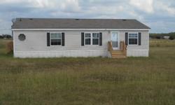 Mobile Home For Sale- 3.5 acres3 bedroom/ 2 bath, 1456 sq. ft., NEW APPLIANCESProperty is in Caddo Mills, TX