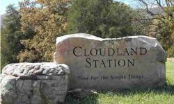 Don't miss an opportunity to be a part of the beautiful cloudland station community.
