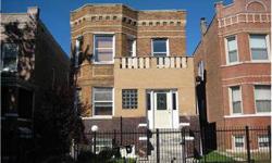 Solid brick 2 flat. 1st Floor Apartment duplex to basement with 2 extra bedrooms, family room and full bath. Recent updates and repairs was done. Building is in good condition, FHA loan is welcome. Sold "as-is". Short sale, please allow time for contract