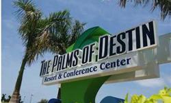 The Palms of Destin Resort and Conference Center is a beautiful resort in Destin. Expect all the "bells and whistles" of a resort destination. The 11,000 square foot lagoon pool with water falls and bridges highlight the 2 acre "oasis" between the two