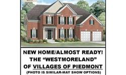 (LOT-3075) READY NOW! THE "WESTMORELAND" FLOORPLAN. HUGE LEVEL BACK YARD! HARDWOODS, GOURMET KITCHEN W/GRANITE, STAINLESS STEEL APPLIANCES & UPGRADED CABINETS. REAR COVERED DECK. 2 CAR GARAGE. PRICES/TERMS/AVAILABILITY SUBJECT TO CHANGE.
Bedrooms: 4
Full
