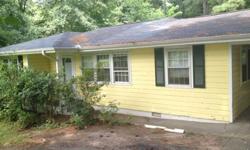 This is a very nice 3 beds, 1 bath with a bonus room, 1,140 sqft, ranch style house with a unfinished basement, need a little TLC, ready to move in. you are about 15 min from Six flags of Ga, 15 min from I-20, bus stop(Cobb Community Transit (CCT) ) in