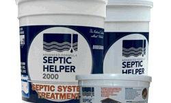 Miller Plante Septic Helper 2000 - 800-929-2722 - All natural septic system cleaner of bacteria. Miller Plante Septic Helper 2000 liquefies waste in septic systems, drain fields and cesspools.72 Monthly Treatments. Order Online for Free Shipping or Call