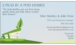 CASH FAST!CLOSE IMMEDIATELY!Call Matt @ 770-575-4254Or visit our website at www.2peasinapodhomes.com