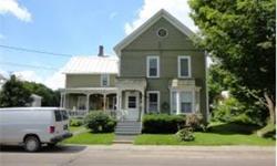 RICHFORD - Delightful and impeccably kept Village Victorian Duplex Home on large deep village lot. Home is in super shape and has been well cared for by the same owner since 1949. Impressive entrance foyer with tiered oak staircase. Incredible woodwork,