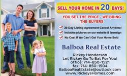 If you looking to buy-or invest-we have properties that are good buys and you can make at least $40 thousand plus net profit or buy a new home to live in at a great price.If your ready to buy your dream home or serious on investing and making money
