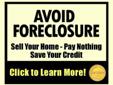 Avoid Foreclosure - We Can Help